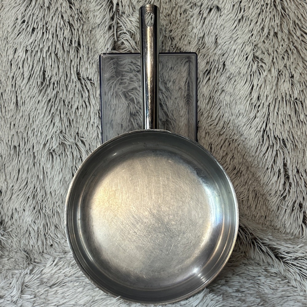 Leyse Commercial 18/10 Stainless Steel Skillet 10"‎ Wok Stir Fry Chef Pan NO LID